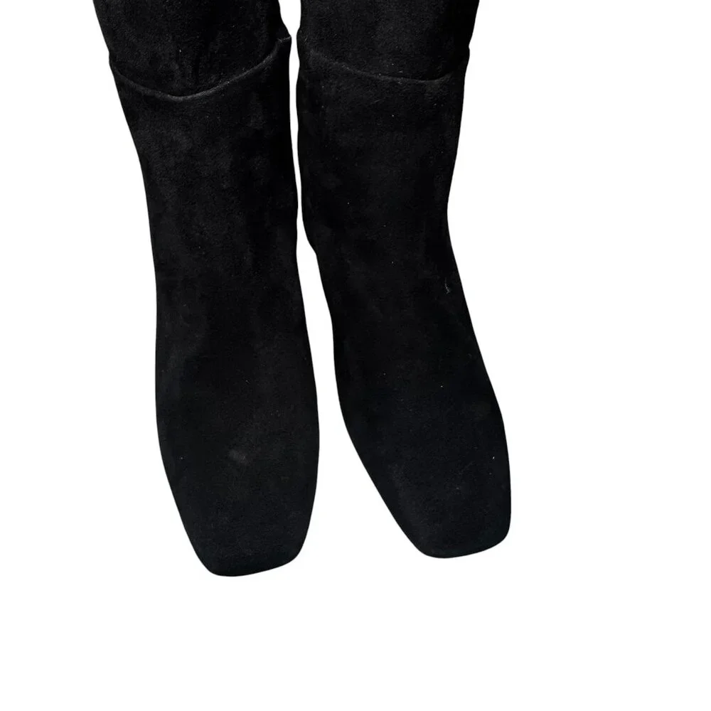 Sam Edelman Lyla Women's Boots Black‎ Suede 7.5 Wide Calf New